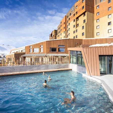 Hotel Club Mmv Les Bergers **** Alpe d'Huez ภายนอก รูปภาพ