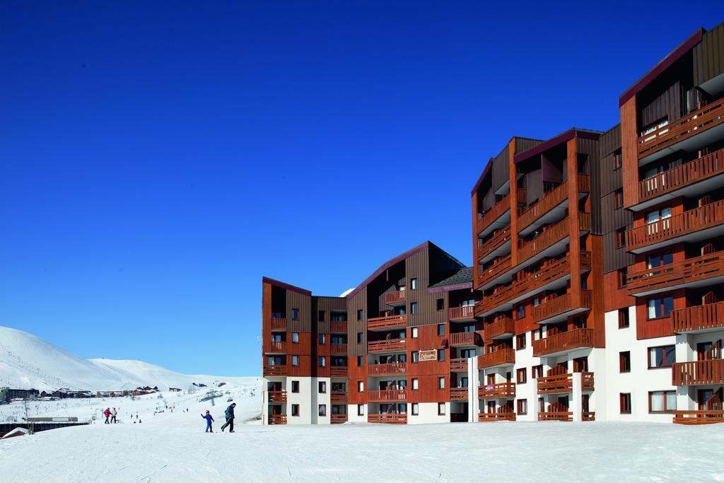 Hotel Club Mmv Les Bergers **** Alpe d'Huez ภายนอก รูปภาพ