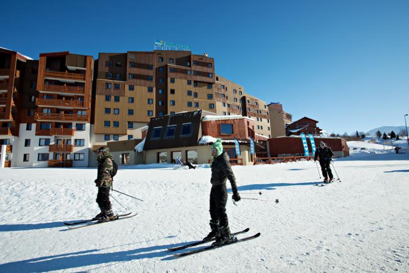 Hotel Club Mmv Les Bergers **** Alpe d'Huez ภายนอก รูปภาพ