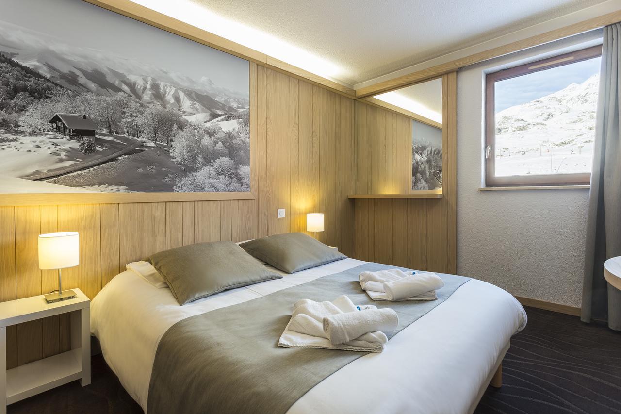 Hotel Club Mmv Les Bergers **** Alpe d'Huez ภายนอก รูปภาพ