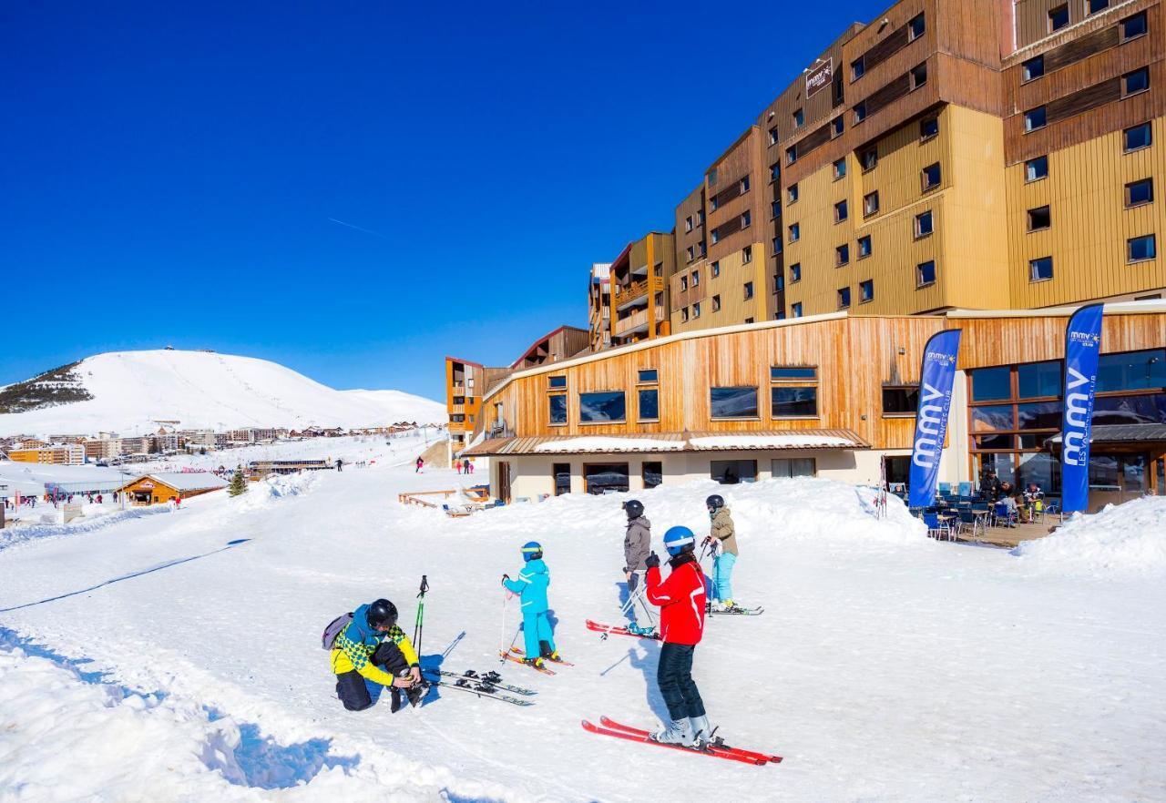 Hotel Club Mmv Les Bergers **** Alpe d'Huez ภายนอก รูปภาพ