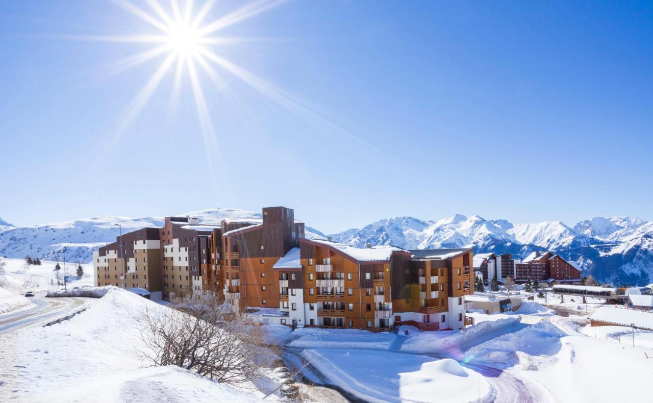Hotel Club Mmv Les Bergers **** Alpe d'Huez ภายนอก รูปภาพ
